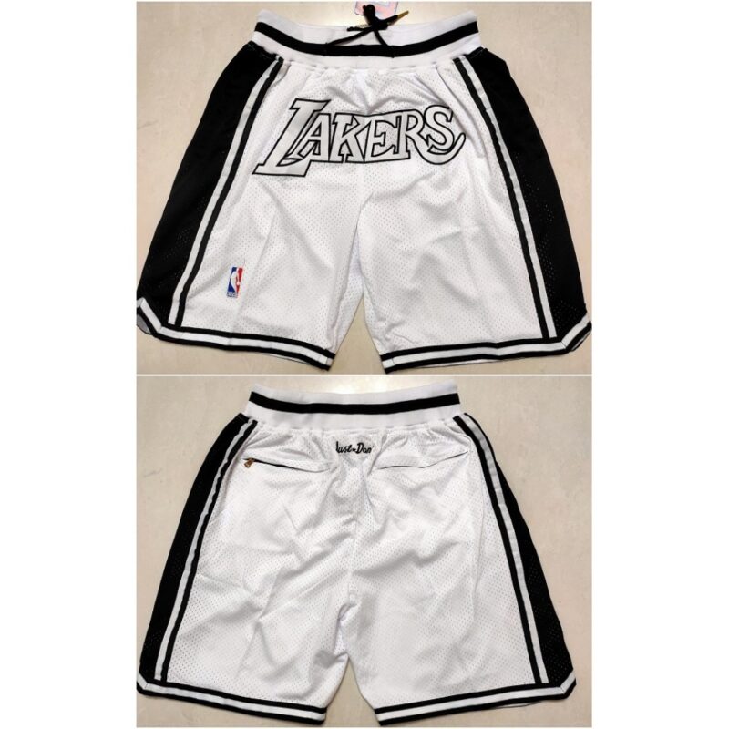 68647d12ab415_1 Men's Los Angeles Lakers White Shorts (Run Small)