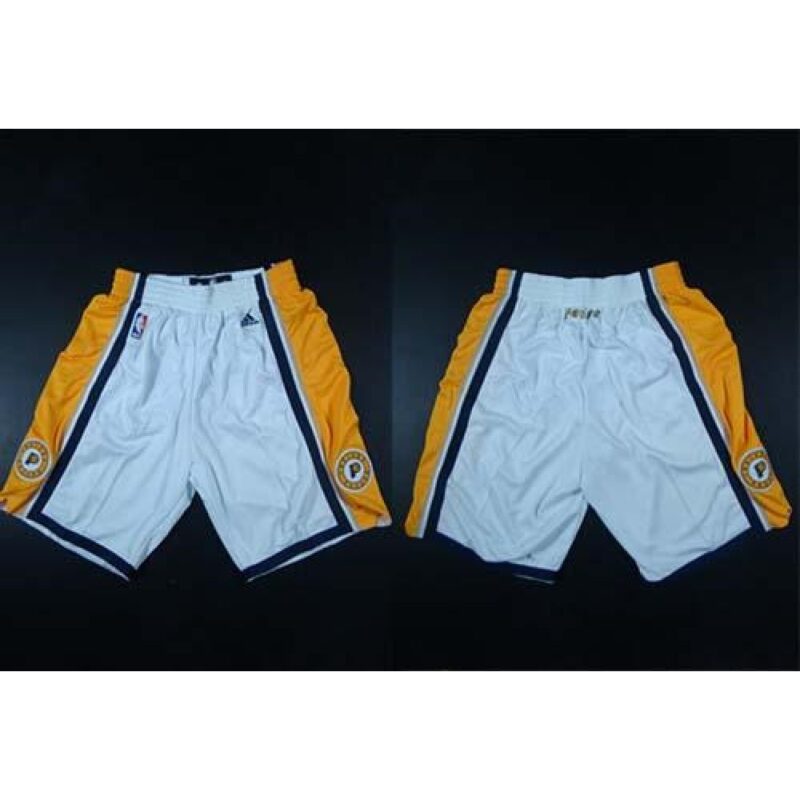 68647d49de9aa_1 Indiana Pacers White NBA Shorts