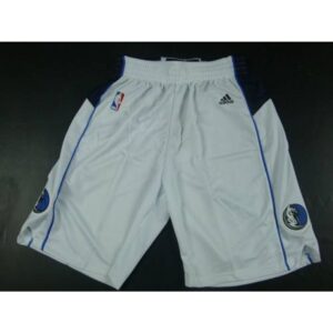 68647d5cf010f_1 Dallas Mavericks White NBA Shorts