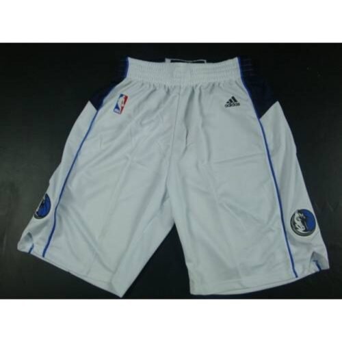 68647d5cf010f_1 Dallas Mavericks White NBA Shorts