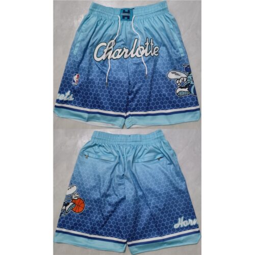 68647d6b36a1c_1 Men's Charlotte Hornets Teal/Blue Shorts