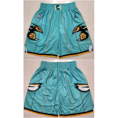 68647d7093ba3_1 Men's Charlotte Hornets Teal Basketball Shorts(Run Small)