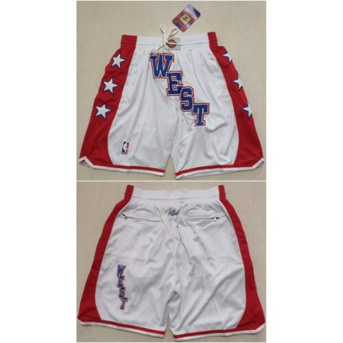 68647d7b833c3_1 Men's All Star White Western Conference Shorts (Run Small)
