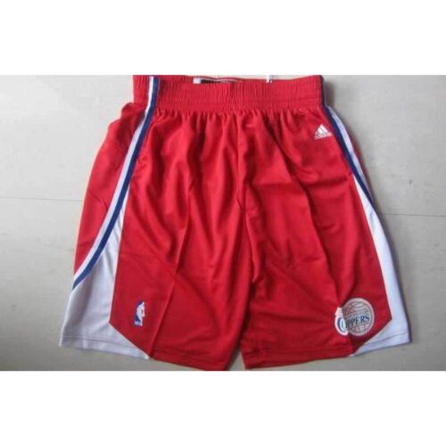 68647dc0ab09c_1 Los Angeles Clippers Red NBA Shorts