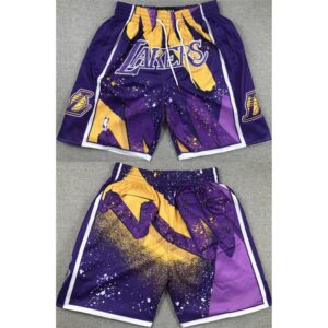 68647e00a1c4b_1 Men's Los Angeles Lakers Purple Shorts (Run Small)