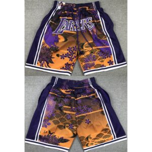 68647e06534ea_1 Men's Los Angeles Lakers Purple/Yellow Shorts