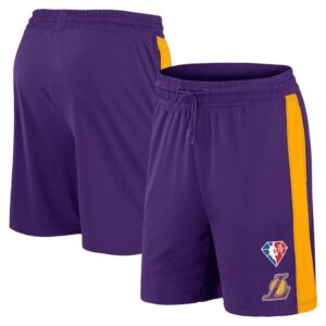 68647e11ac488_1 Men's Los Angeles Lakers Purple Shorts