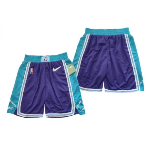68647e19bd0ae_1 Men's Los Angeles Lakers 75th Anniversary Purple Shorts (Run Small)