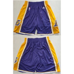 68647e1fa21c5_1 Men's Los Angeles Lakers Purple Shorts (Run Small)