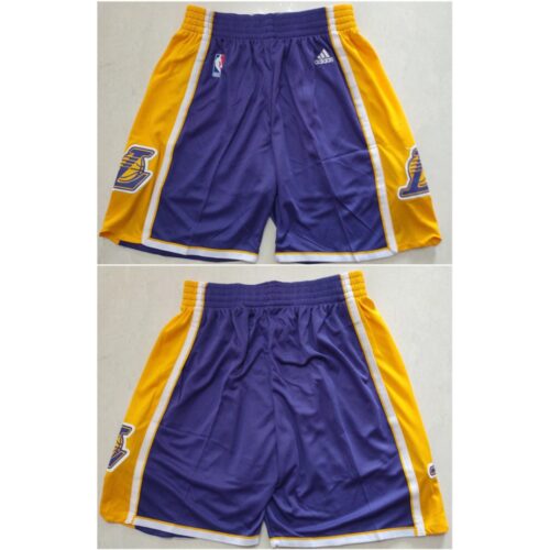 68647e1fa21c5_1 Men's Los Angeles Lakers Purple Shorts (Run Small)