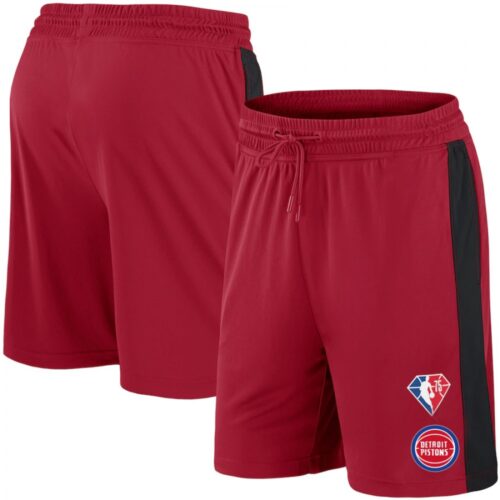 68647e3852516_1 Men's Detroit Pistons Red Shorts