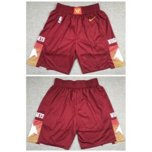 68647e5d3e1aa_1 Men's Denver Nuggets Red Shorts (Run Small)