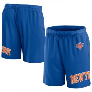 68647e9164250_1 Men's New York Knicks Royal Free Throw Mesh Shorts