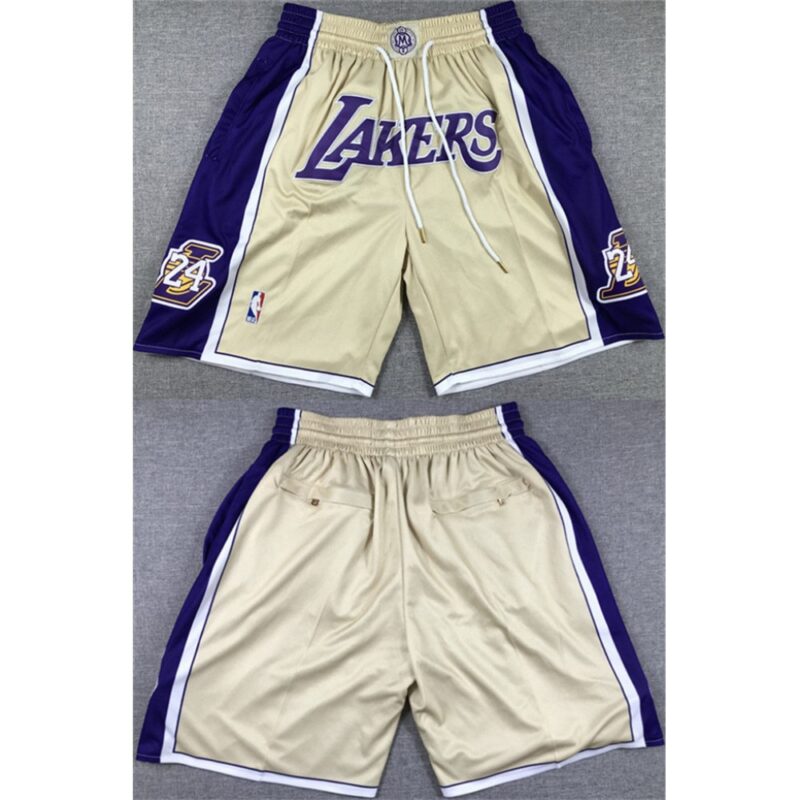68647eab943ee_1 Men's Los Angeles Lakers Gold/Purple Shorts (Run Small)