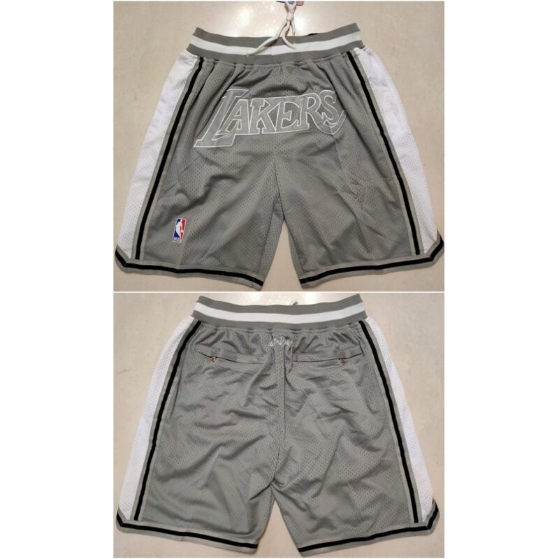 68647eb3bb892_1 Men's Los Angeles Lakers Gray Shorts (Run Small)