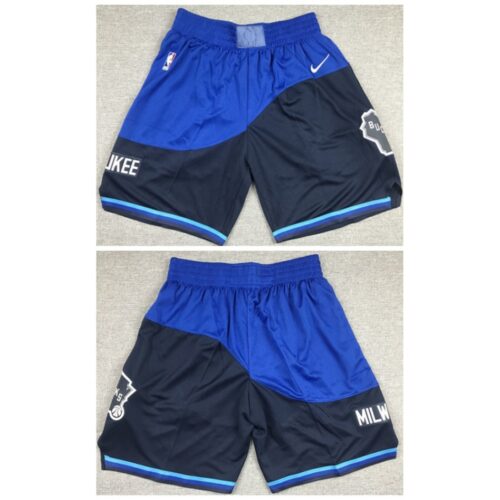 68647ed779121_1 Men's Milwaukee Bucks Blue Shorts (Run Small)