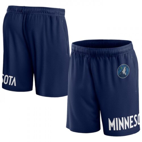 68647f0595fd3_1 Men's Minnesota Timberwolves Navy Free Throw Mesh Shorts