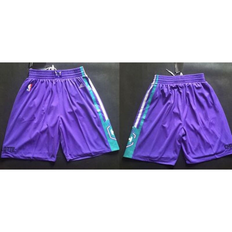 68647f0b1c9b7_1 Charlotte Hornets Purple NBA Shorts
