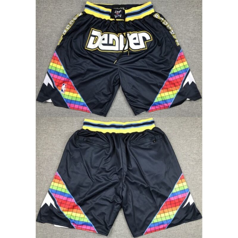 68647f1356303_1 Men's Denver Nuggets Navy Shorts (Run Small)