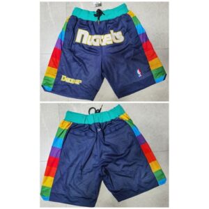 68647f1686d1f_1 Men's Denver Nuggets Navy Shorts (Run Small)