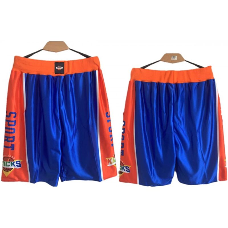 68647f3c920c7_1 New Yok Knicks Blue Shorts (Run Small)