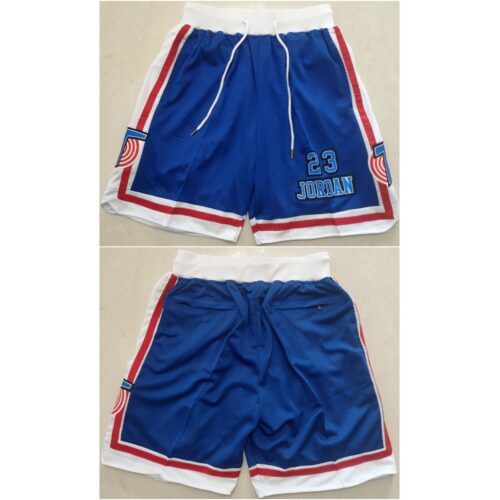 68647f4493764_1 Men's Space Jam Tune Squad Blue Shorts (Run Small)