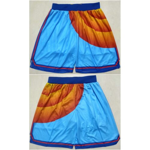 68647f4a038b9_1 Men's Space Jam Tune Squad Blue Shorts (Run Small)