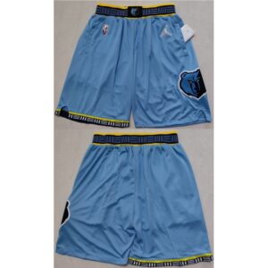 68647f5229ee5_1 Men's Memphis Grizzlies Navy Shorts (Run Small)