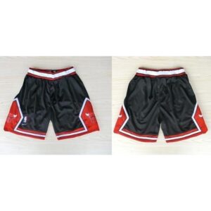 68647f654c7fc_1 Chicago Bulls Black NBA Shorts