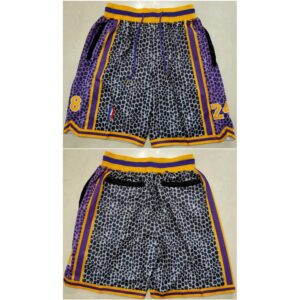 68647f6ac0af7_1 Men's Los Angeles Lakers Black Serpentine Shorts (Run Small)