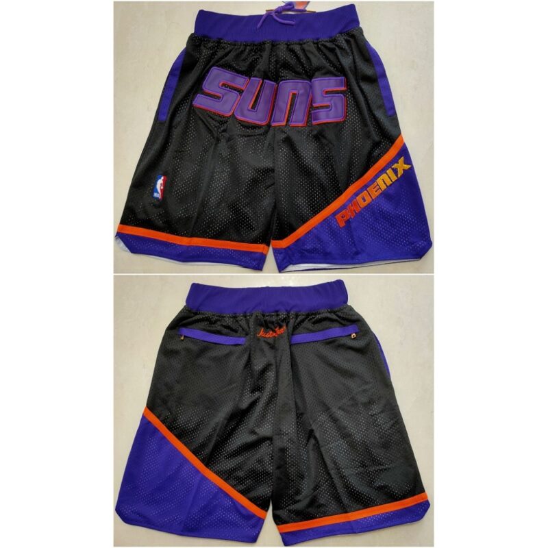 68647f9cf2b58_1 Men's Phoenix Suns Black Shorts (Run Small)