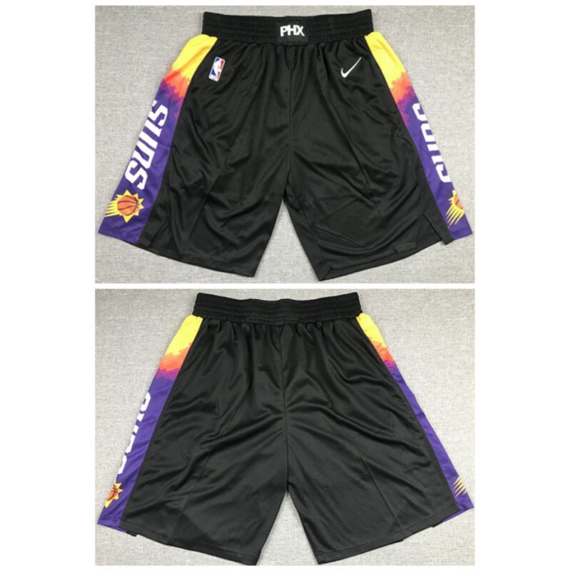 68647f9fa52cf_1 Men's Phoenix Suns Black Shorts (Run Small)