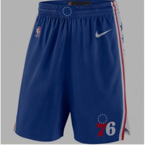 68647face2b67_1 Men's Philadelphia 76ers Blue NBA Shorts