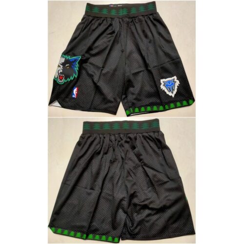 68647fbd1c29e_1 Men's Minnesota Timberwolves Black Shorts (Run Small)