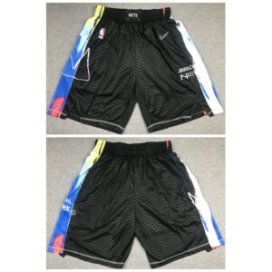 68647fd82c29b_1 Men's Brooklyn Nets Black Shorts (Run Small)