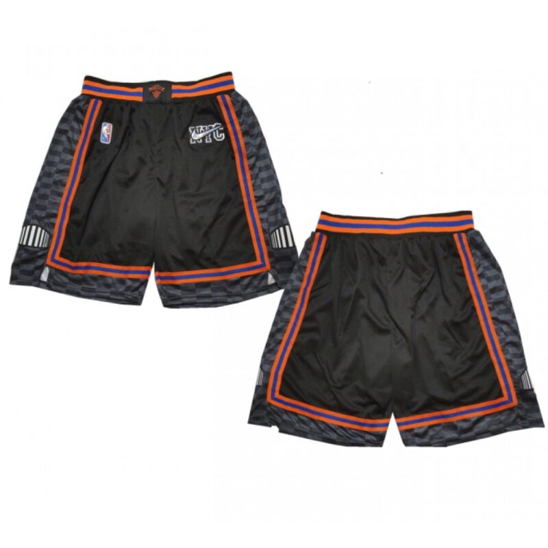 68647fe8f0b2c_1 New Yok Knicks Black Shorts (Run Small)