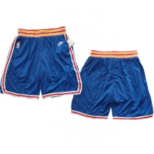 68647feecde1d_1 Men's New York Knicks Blue Shorts(Run Small)
