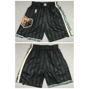 68647ff98977e_1 Men's Memphis Grizzlies Black Shorts (Run Small)