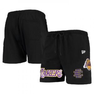 68648017de716_1 Men's Los Angeles Lakers Black Shorts 001