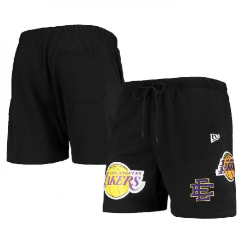 6864801a7989c_1 Men's Los Angeles Lakers Black Shorts