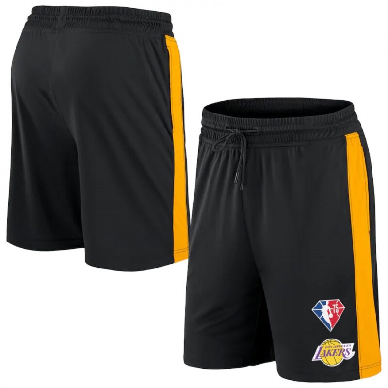6864801fb912c_1 Men's Los Angeles Lakers Black Shorts