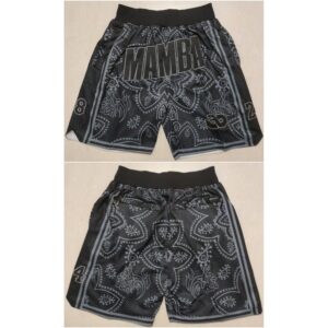 686480226547e_1 Men's Los Angeles Lakers Black 'Mamba' Shorts (Run Small)