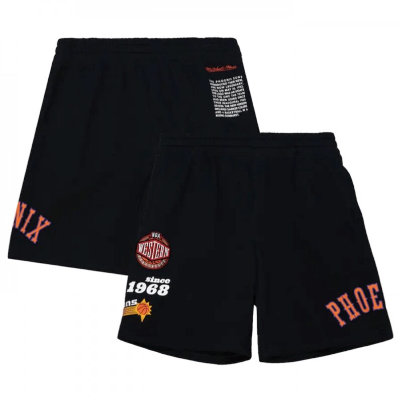 6864804de83ed_1 Men's Phoenix Suns Black Shorts 002