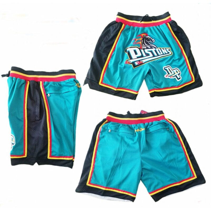 6864806354c3d_1 Men's Detroit Pistons Throwback Shorts (Run Small)
