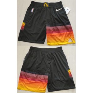 68648068de474_1 Men's Utah Jazz Black 75th Anniversary Shorts (Run Small)