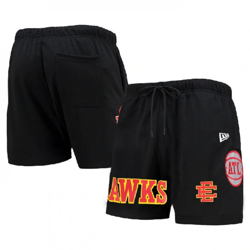 68648077ddc37_1 Men's Atlanta Hawks Black Shorts
