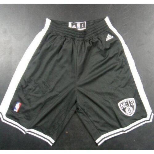 6864807a9536e_1 Brooklyn Nets Black NBA Shorts