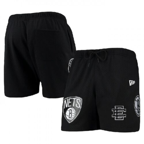 686480828154e_1 Men's Brooklyn Nets Black Shorts