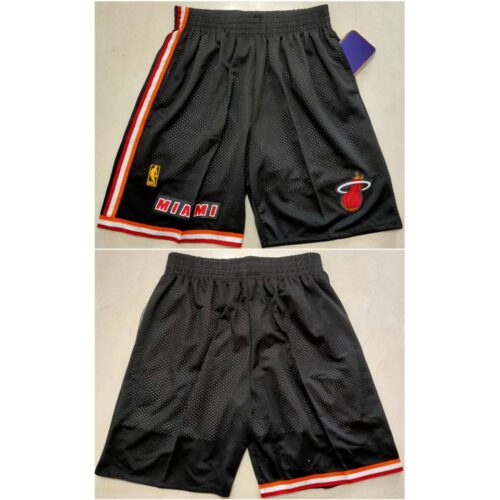 686480a05348b_1 Men's Miami Heat Black Shorts (Run Small)