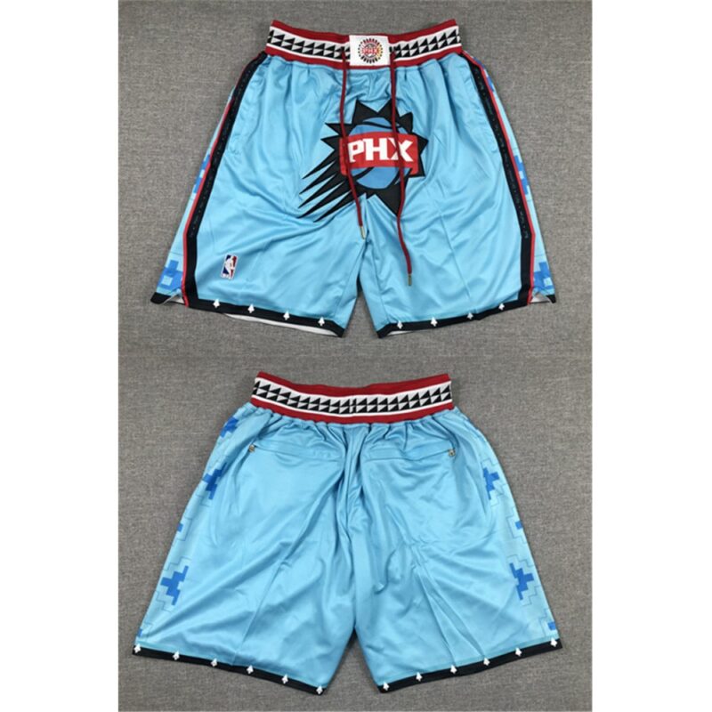 68648140ddb03_1 Men's Phoenix Suns 2022/23 Blue City Edition Shorts (Run Small)